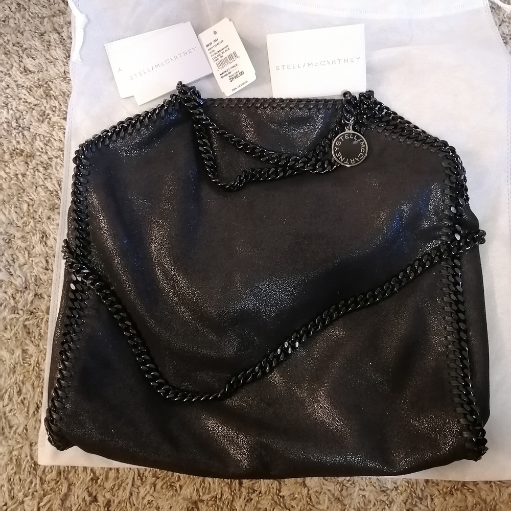Stella McCartney Shaggy Deer Fold-Over Medium Tote - Picture 12 of 12
